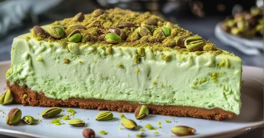 Easy pistachio cheesecake
