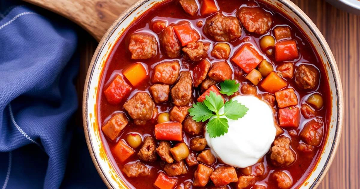 Classic Beef Chili