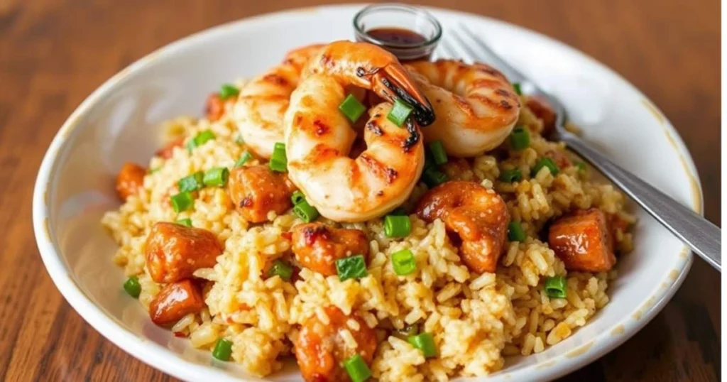 Quick Shrimp Dirty Rice