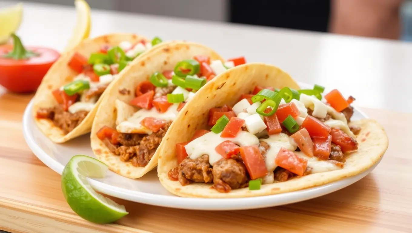 Meat Lovers Pizza Tacos