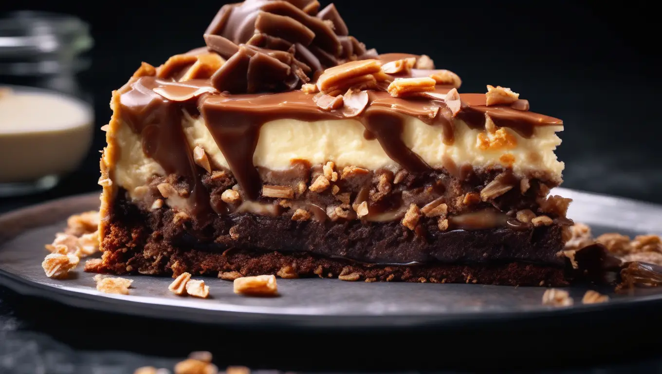 German Chocolate Cheesecake