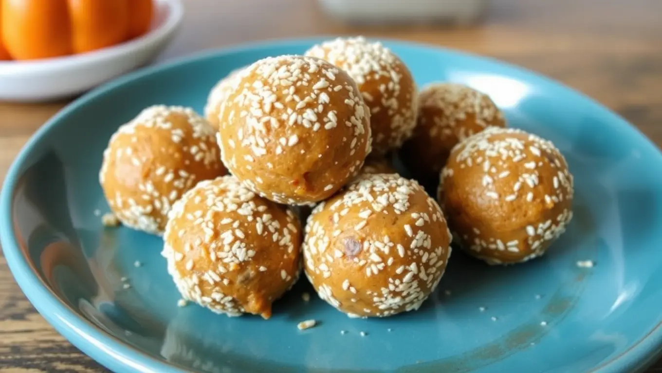 Pumpkin Pie Energy Balls