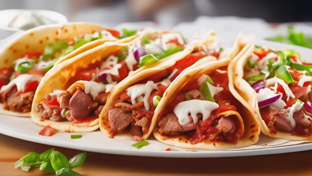 Meat Lovers Pizza Tacos