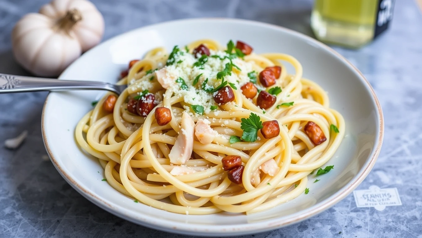 garlic butter pasta