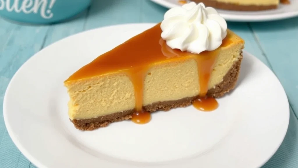 Pumpkin Caramel Cheesecake