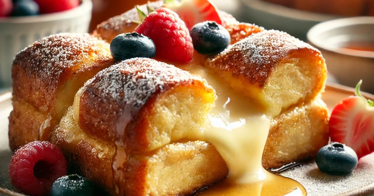 Stuffed Brioche French Toast