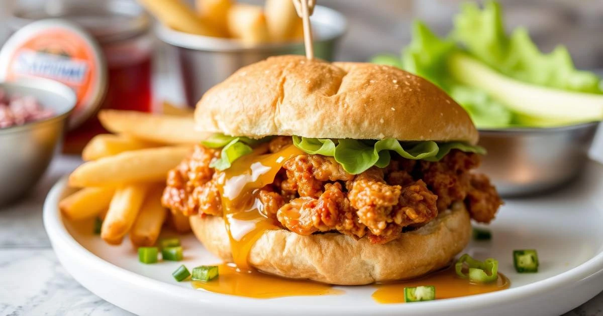 Hot Honey Chicken Sandwich