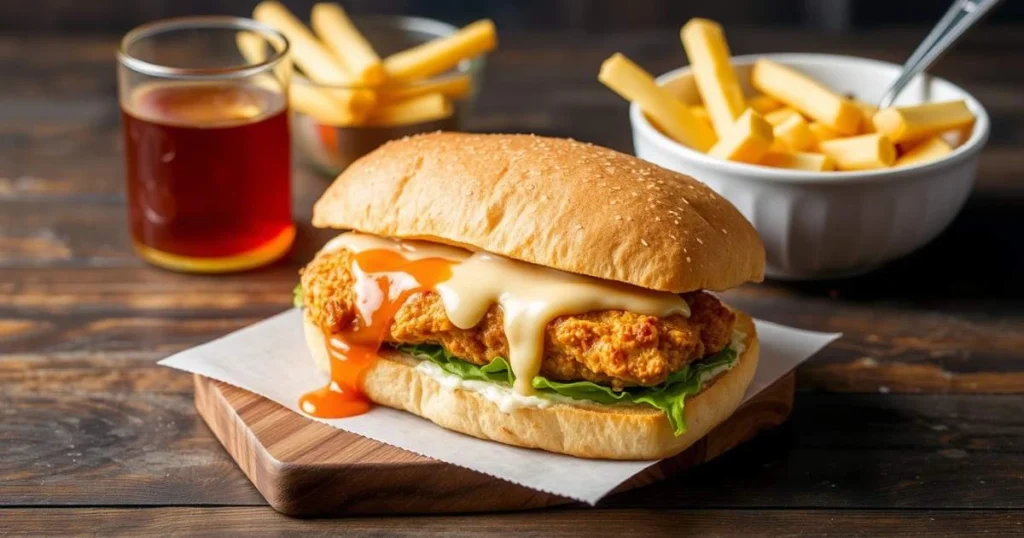 Hot Honey Chicken Sandwich