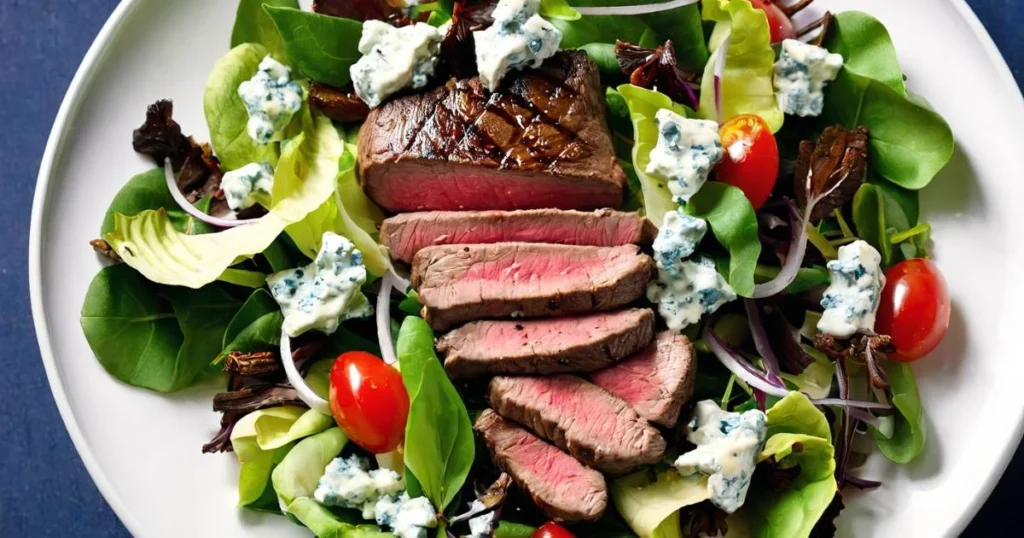 Steak and Blue Cheese Salad