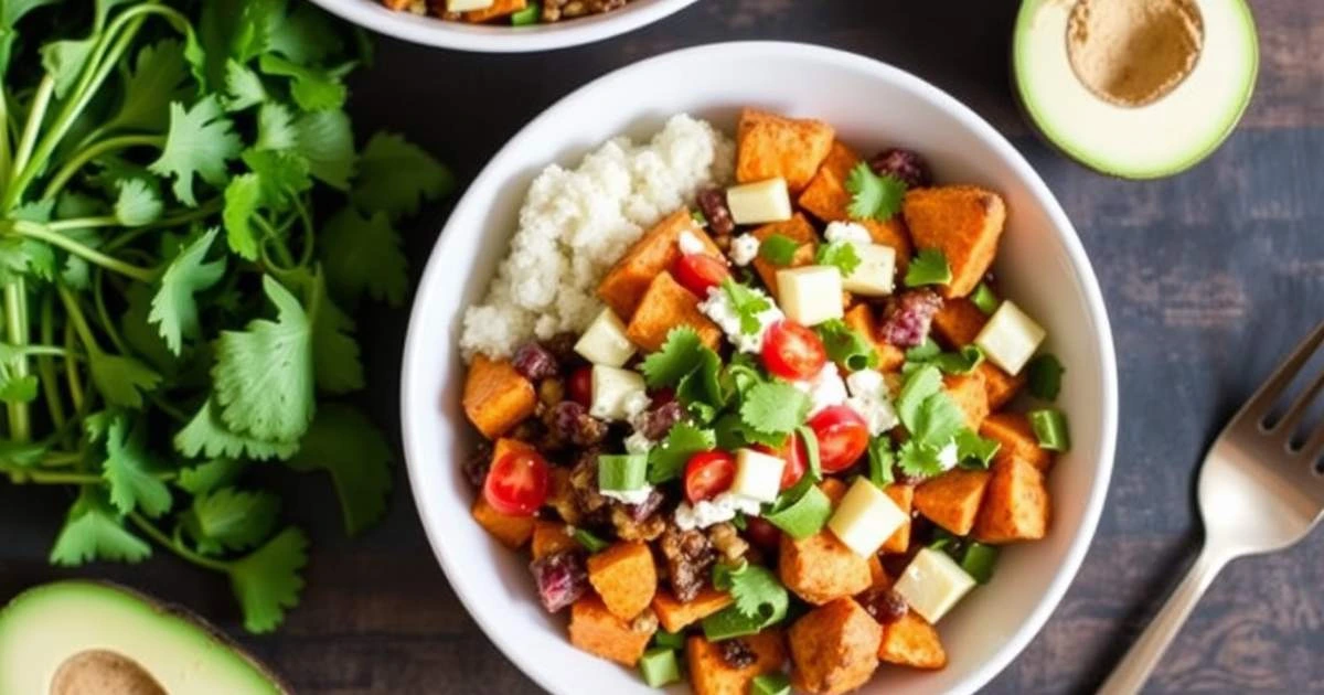 Loaded Sweet Potato Bowls