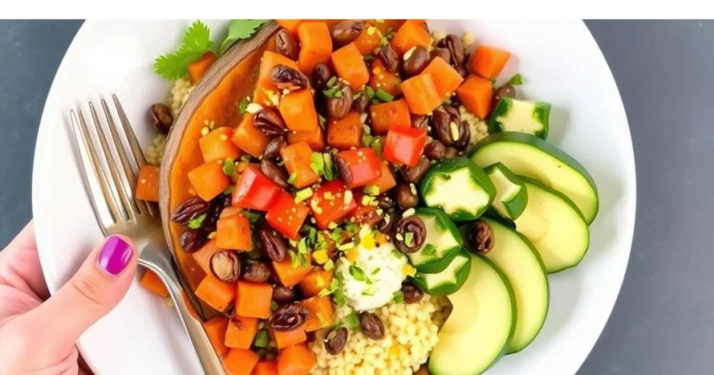 Loaded Sweet Potato Bowls