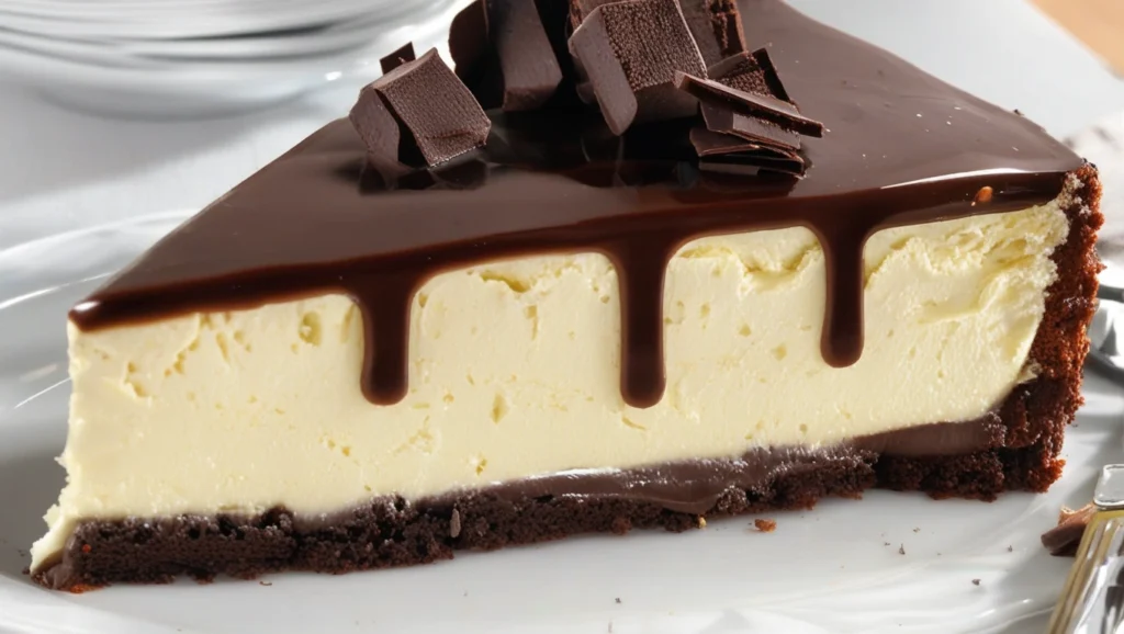 Boston Cream Pie Cheesecake