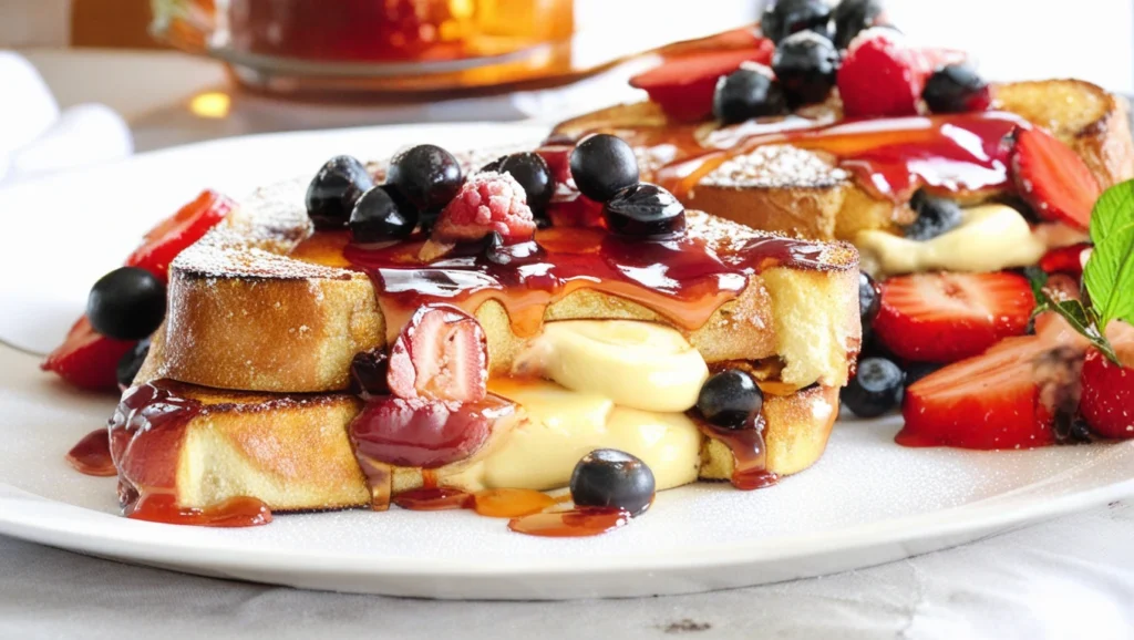 Stuffed Brioche French Toast