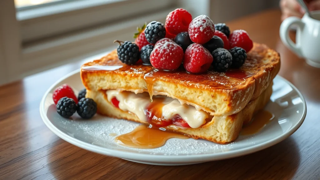 Stuffed Brioche French Toast