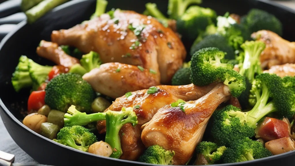 Chicken and Broccoli