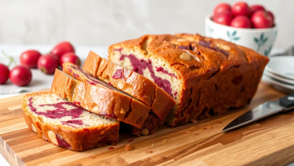 Cranberry Marble Loaf