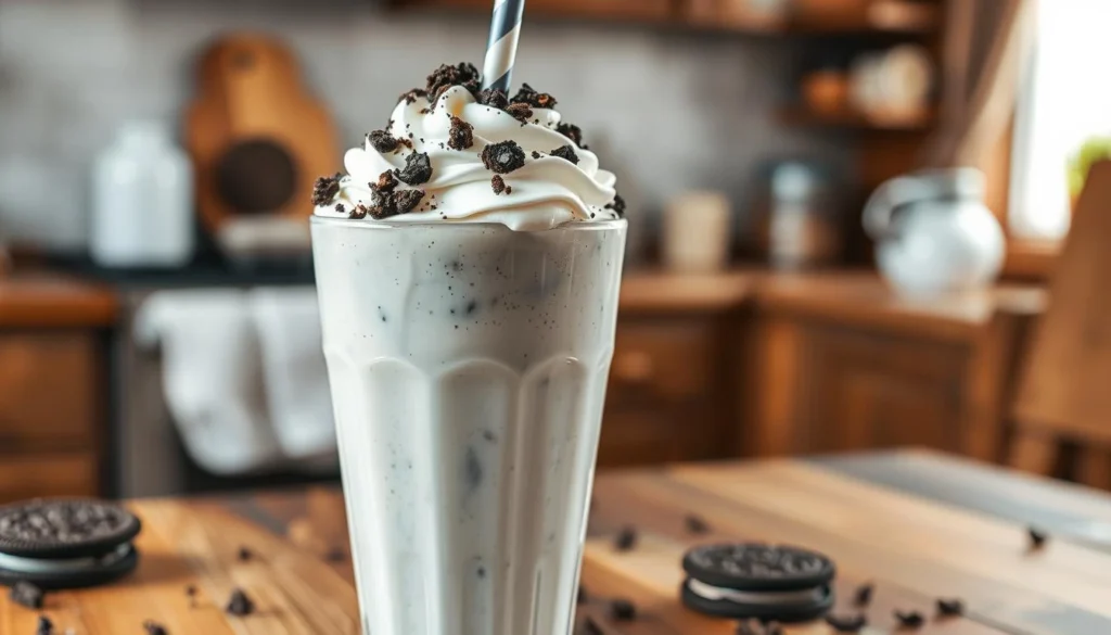 Oreo milkshake