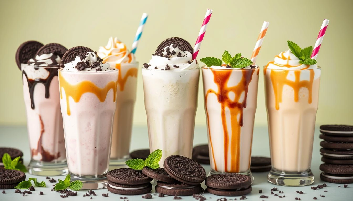 Oreo milkshake