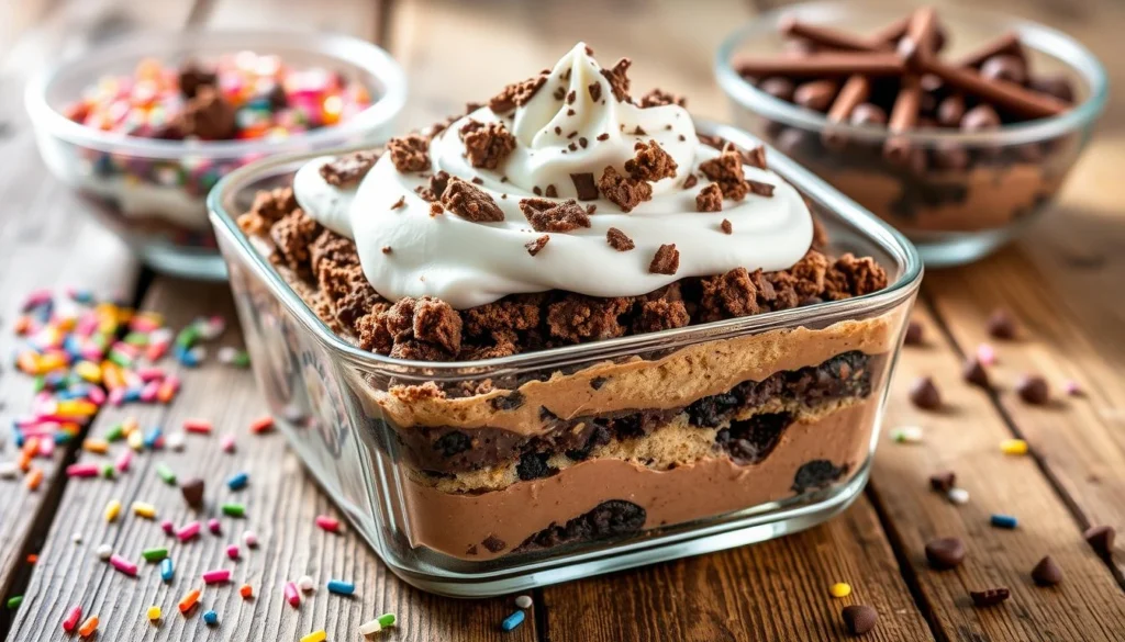 No-Bake Cookie Lasagna