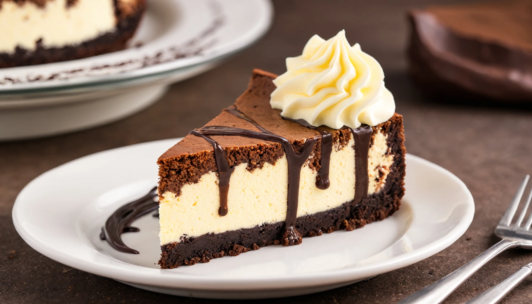 Brownie Cheesecake